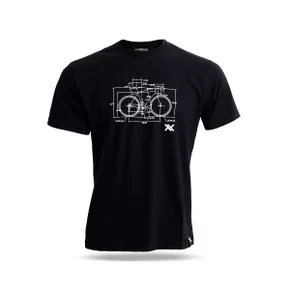 CAMISETA CASUAL MATTOS RACING PROJECT 22 PRETO