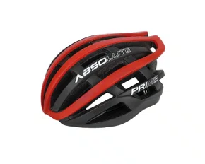 CAPACETE ABSOLUTE PRIME PRETO/VERMELHO TAM M