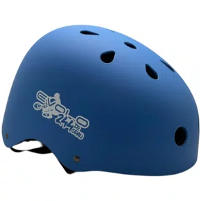 CAPACETE COQUINHO BMX/SCOOTER/WHEELING EVOLO 244 AZUL