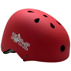 CAPACETE COQUINHO BMX/SCOOTER/WHEELING EVOLO 244 VERMELHO