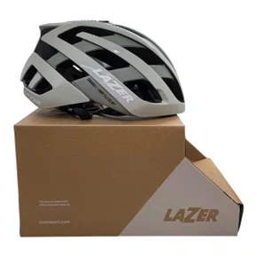 CAPACETE LAZER GENESIS SPEED/ROAD CINZA GELO TAM G