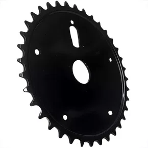 COROA/ENGRENAGEM 5 FUROS BICICLETA SIMPLES 36D PRETA