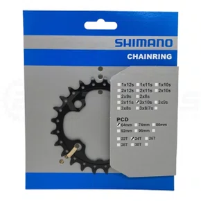 COROA / ENGRENAGEM SHIMANO DEORE FC-M590 24D BCD 64MM