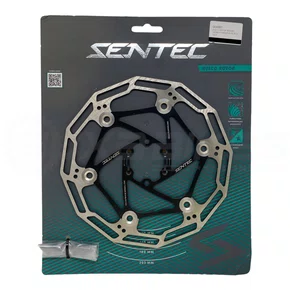 DISCO ROTOR DE FREIO SENTEC 180MM 6 PARAFUSOS AÇO INOX