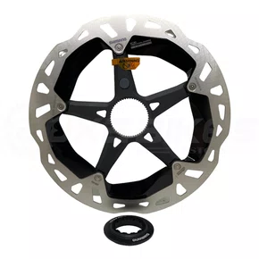 DISCO ROTOR DE FREIO SHIMANO XTR STEPS RT-EM910 180MM C. LOC
