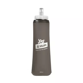 GARRAFA DOBRAVEL HUPI SOFT FLASK CINZA 500ML CORRIDA/BIKE