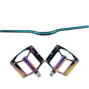 KIT GUIDAO + PEDAL GTA WHEELING/GRAU CAMALEAO ALUMINIO