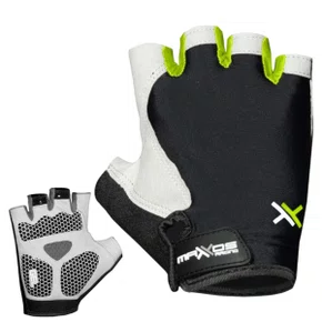 LUVA CICLISMO MATTOS RACING DEDO CURTO AMARELO NEON GEL