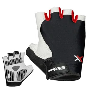 LUVA CICLISMO MATTOS RACING DEDO CURTO VERMELHO GEL TAM G