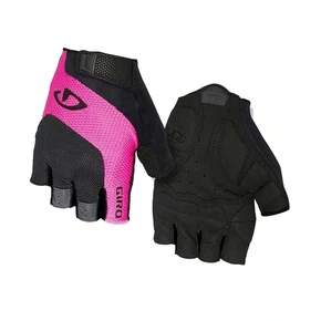 LUVA FEMININA GIRO TESSA GEL PRETO/ROSA M