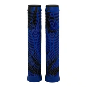 MANOPLA WHEELING/GRAU/BMX GP-150 AZUL/PRETO C/ FLANGE