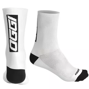 MEIA CICLISMO OGGI BRANCA/PRETA TAM 38/43