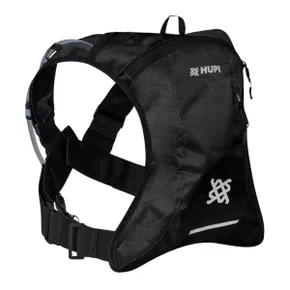 MOCHILA DE HIDRATAÇAO ESPORTIVA HUPI HUWE EVO 2L PRETO