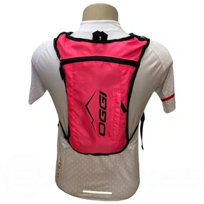 MOCHILA DE HIDRATAÇÃO OGGI HACKER RACE ROSA 2L