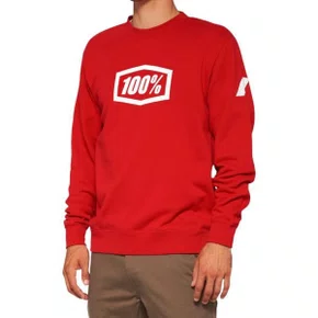 MOLETOM 100% ICON CREWNECK MASCULINO VERMELHO TAM GG