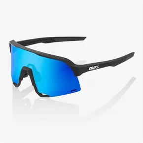 ÓCULOS 100% S3 - PRETO/AZUL MULTILAYER HIPER