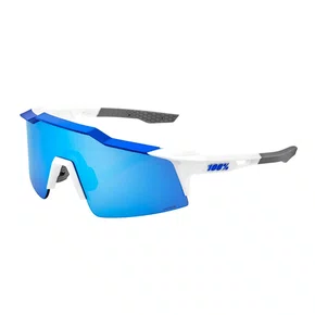 OCULOS 100% SPEEDCRAFT SL - BRANCO/AZUL HIPER