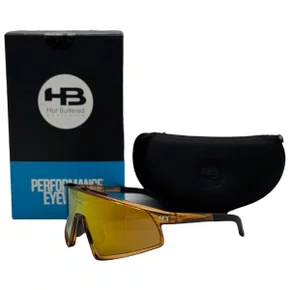OCULOS ESPORTIVO HB ION BURNT HONEY LENTE ORANGE CHROME