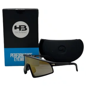 OCULOS ESPORTIVO HB ION MATTE BLACK LENTE GOLD CHROME