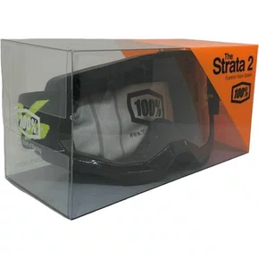 OCULOS GOGGLE 100% STRATA 2 AMARELO NEON DOWNHILL/MOTOCROSS