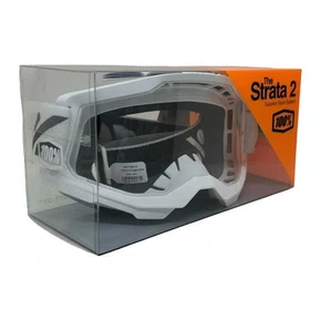 OCULOS GOGGLE 100% STRATA 2 BLACK DOWNHILL/MOTOCROSS