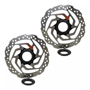 PAR DISCO ROTOR DE FREIO SHIMANO SM-RT10 160MM CENTER LOCK