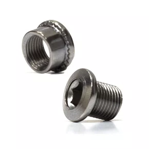 PARAFUSO PEDIVELA / COROA DE BICICLETA 4 UNIDADES