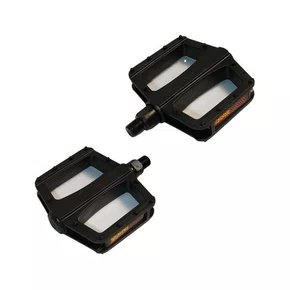 PEDAL 1/2 PLATAFORMA METALCICLO PLASTICO S/ESFERA PRETO