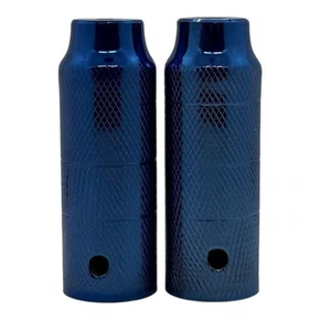 PEDANA/TROLHA AZUL GROSSA AÇO ABSOLUTE WHEELING/GRAU/BMX