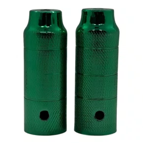 PEDANA/TROLHA VERDE GROSSA AÇO ABSOLUTE WHEELING/GRAU/BMX