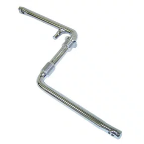 PEDIVELA MONOBLOCO REFORÇADO 165MM CROMADO BICICLETA ARO 26