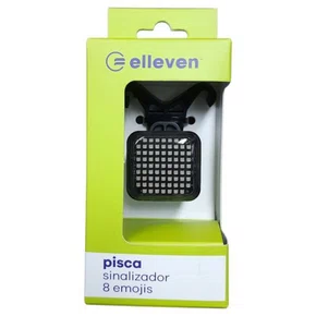 PISCA SINALIZADOR ELLEVEN 8 EMOJIS 50 LUMENS E SENSOR DE FRE