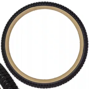 PNEU 20X2.25 CROSS BMX PRETO COM BANDA BEGE SRI-56