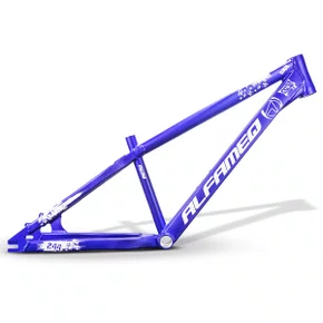 QUADRO ALFAMEQ FURIA AZUL FOSCO ARO 26 WHEELING/GRAU TAM 13