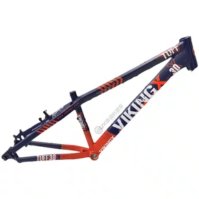 QUADRO VIKINGX ARO 26 DIRT TUFF X-25 ALUMINIO ROXO/LARANJA