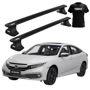 RACK THULE WINGBAR ALUMINIO COMPLETO HONDA CIVIC 2016 A 2022