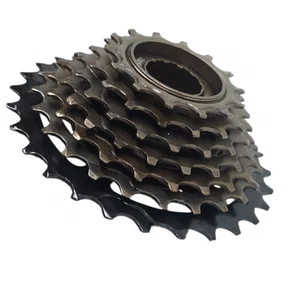 RODA LIVRE 7 VELOCIDADES INDEX MARROM 14X28