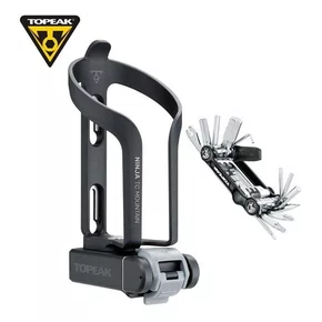 SUPORTE CARAMANHOLA COM KIT DE FERRAMENTAS TOPEAK NINJA