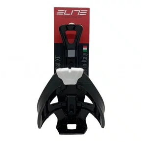 SUPORTE GARRAFA/CARAMANHOLA ELITE CANNIBAL XC PRETO/BRANCO