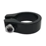 ABRAÇADEIRA DE SELIM ALUMINIO 25.4X28.6MM COM PARAFUSO PRETA