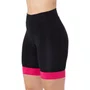 BERMUDA CICLISMO FEMININA CYCLE 7 EXTREME PRETA/ROSA TAM XG