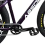BICICLETA ABSOLUTE NERO 5 ROXA ARO 29 WHEELING/GRAU