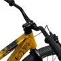 BICICLETA ALFAMEQ FURIA 244 DOURADA SINGLE WHEELING/GRAU