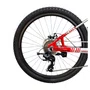 BICICLETA ARO 24 ELLEVEN MTB 8V C/SUSPENSAO CINZA/VERMELHO