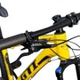 BICICLETA ARO 29 GTI ROMA ALUM. 7V FREIO HIDRAULICO AMARELA