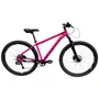 BICICLETA ARO 29 SHOW ROCKER ALUM. 7V FREIO HIDRAULICO ROSA