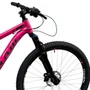 BICICLETA ARO 29 SHOW ROCKER ALUM. 7V FREIO HIDRAULICO ROSA