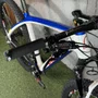 BICICLETA CALOI CARBON TEAM XTR 22V BRANCA/AZUL TAM L