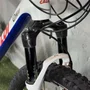 BICICLETA CALOI CARBON TEAM XTR 22V BRANCA/AZUL TAM L