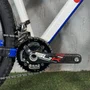 BICICLETA CALOI CARBON TEAM XTR 22V BRANCA/AZUL TAM L